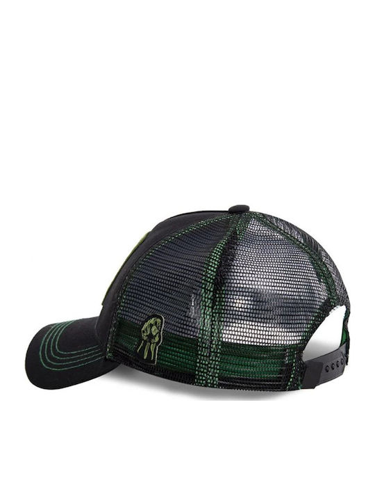 Kids' Hat Jockey Fabric Black
