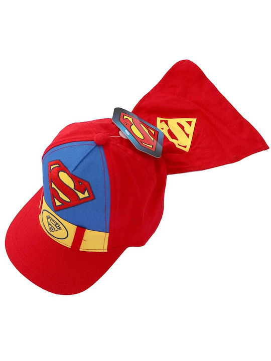 Kids' Hat Jockey Fabric Red