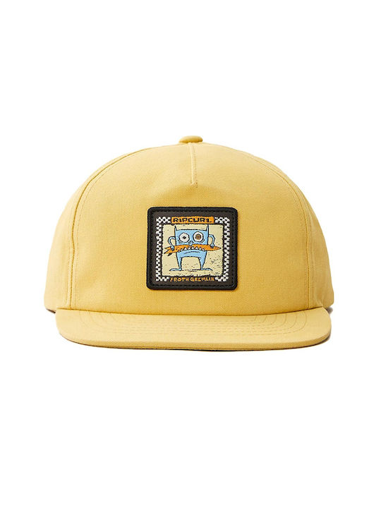 Rip Curl Παιδικό Καπέλο Jockey Υφασμάτινο Κίτρινο