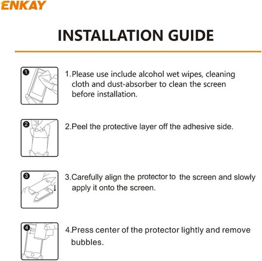 Enkay Flexi Screen Protector pentru Amazfit GTR 2 1buc SYA001275101