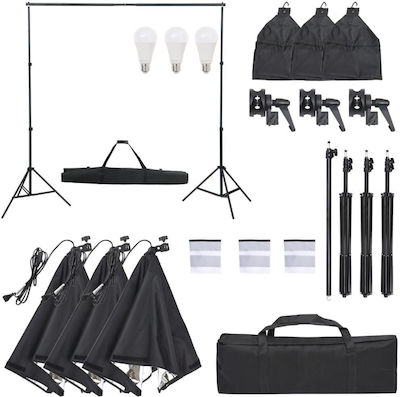 vidaXL Κιτ Φωτογραφικού Στούντιο Σετ Φώτα Lighting Kit