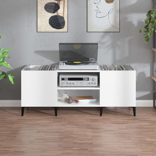 vidaXL Hi-Fi Furniture White 38x121x48cm