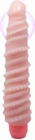 Baile Flexi Vibe Sensual Spine Realistic Vibrator 19.5cm Flesh