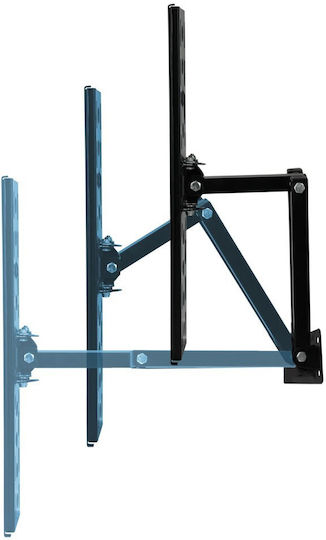 Esperanza Atlas ERW016 Wall TV Mount with Arm up to 70" and 45kg Black