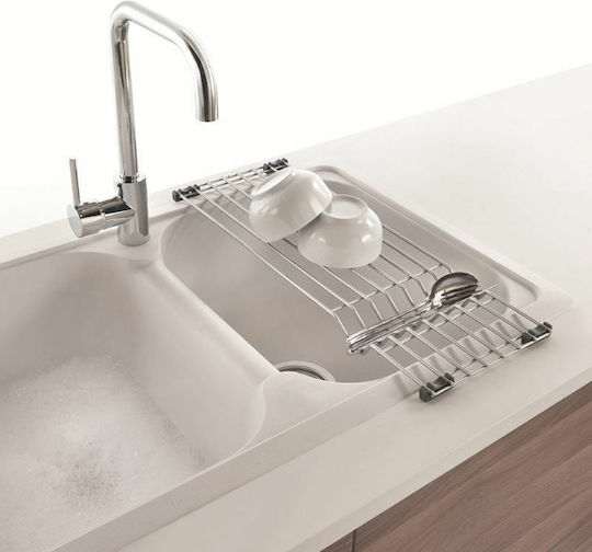 Metaltex Sink-Tex Σχάρα Νεροχύτη Ασημί
