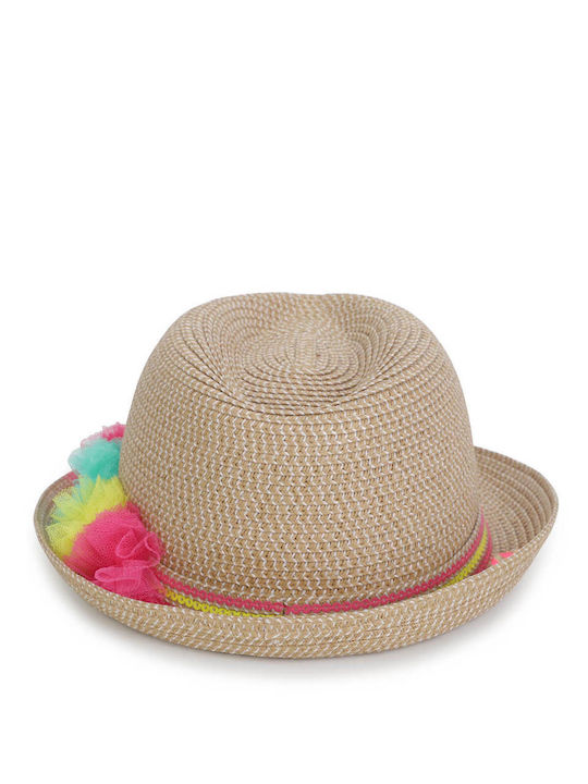 Billieblush Pălărie pentru Copii Fedora Wicker Bej