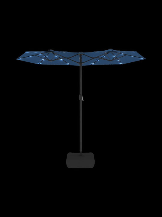Umbrelă Rotundă Metalică Albastră Φ3.16xÎ2.4m