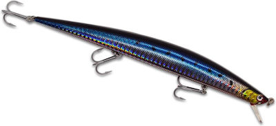 Soul Lures Gun Minnow Künstlicher Köder 17.5Stück/34gr Hellblau