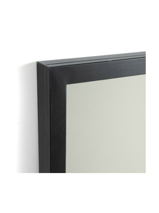 La Redoute Interieurs Wall Mirror Full Length with Black Metallic Frame 180x120cm 1pcs