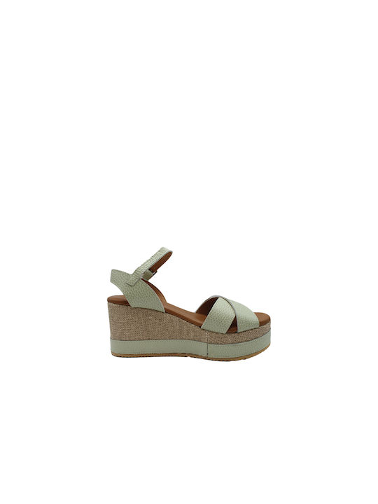 Oh My Sandals Women's Platform Shoes Green