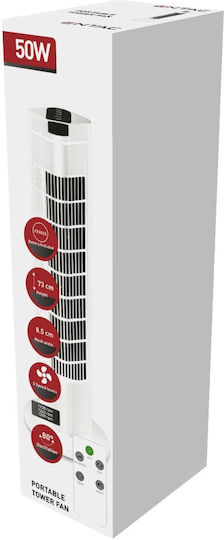 Entac Ventilator Turm 50W Weißer
