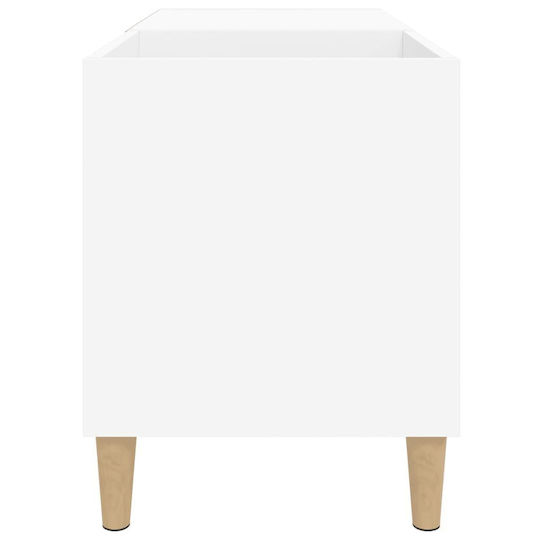 vidaXL Έπιπλο Hi-Fi με 2 Ράφια Λευκό 38x84.5x48cm