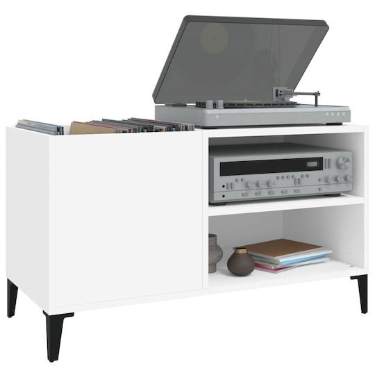 vidaXL Έπιπλο Hi-Fi Λευκό 38x84.5x48cm