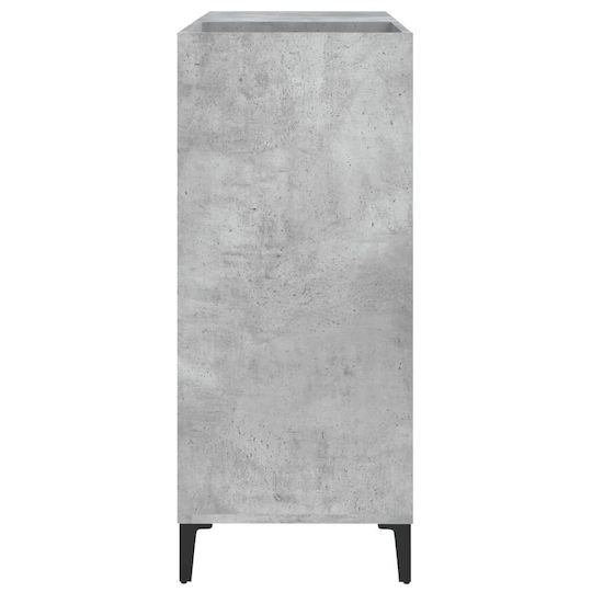 vidaXL Hi-Fi Furniture Gray 38x84.5x89cm