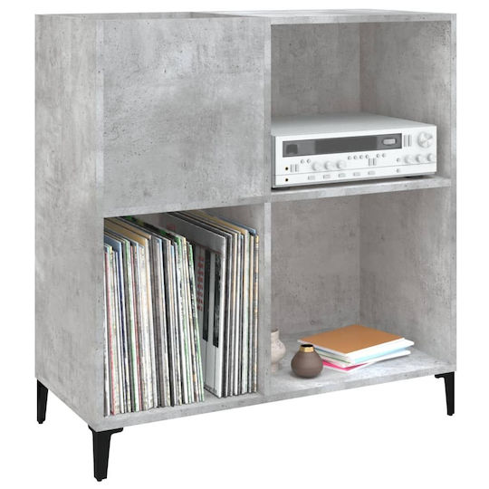 vidaXL Hi-Fi Furniture Gray 38x84.5x89cm