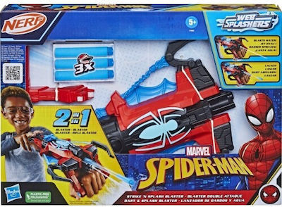 Nerf Launcher Marvel Avengers for 8+ years Marvel Spider-Man: 2in1 Strike N Splash Blaster