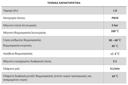 Brass Form 4534 Трипосочен Клапан Отклонение ¾" от Мед за котел