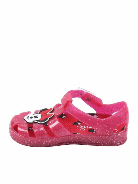 Minnie Mouse Kids Beach Shoes Fuchsia
