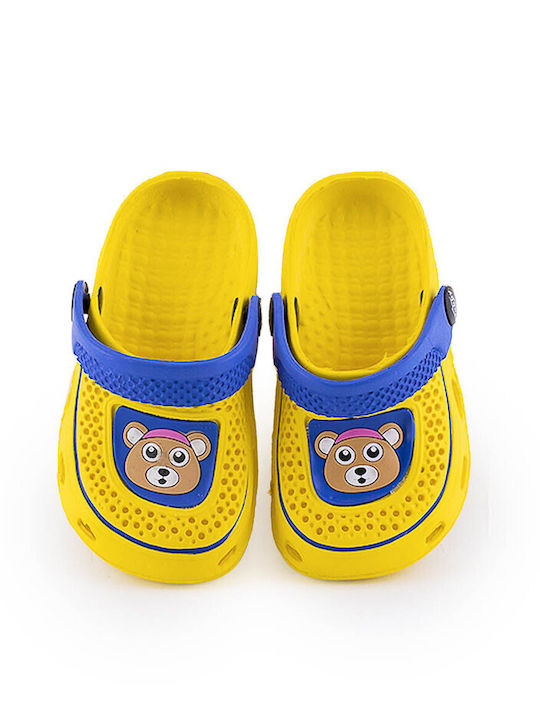 Love4shoes Kids Beach Shoes Yellow
