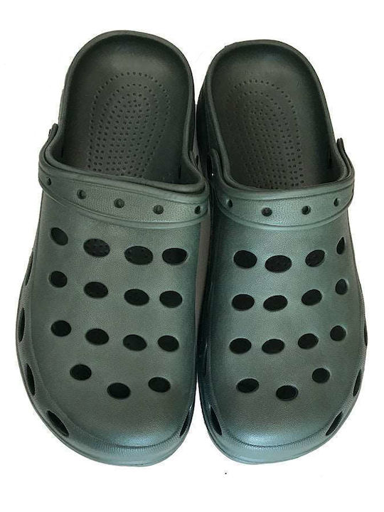 Ustyle Herren Clogs Grün