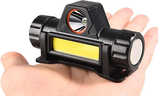 Επαναφορτιζόμενος Φακός Κεφαλής LED IPX4 με Μέγιστη Φωτεινότητα 1200lm