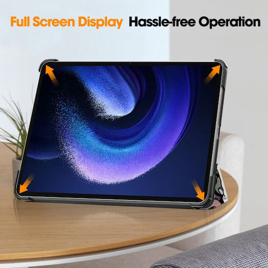 Techsuit FoldPro Flip Cover Πολύχρωμη (Xiaomi Pad 6)