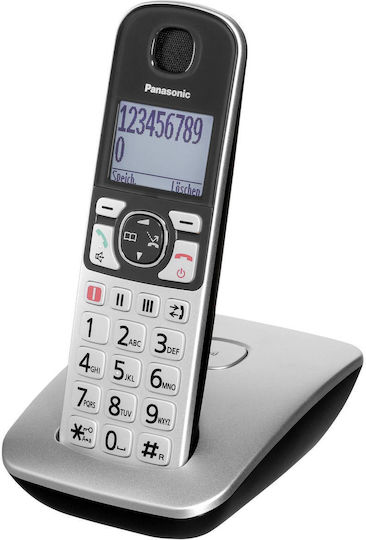 Panasonic KX-TGE510GS Ασύρματο Τηλέφωνο Ασημί