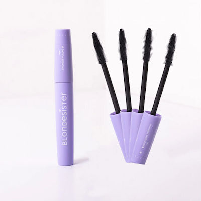 Blondesister Mascara pentru Curling & Finisaj natural Ultra negru 12ml