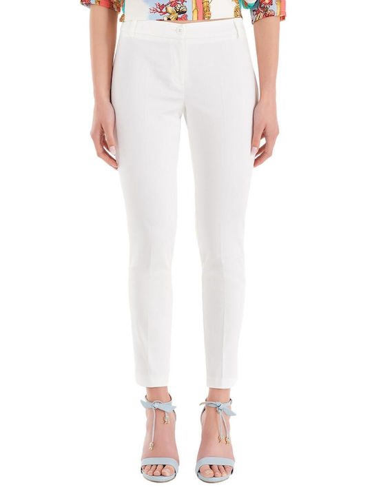 Rinascimento Women's Fabric Trousers White