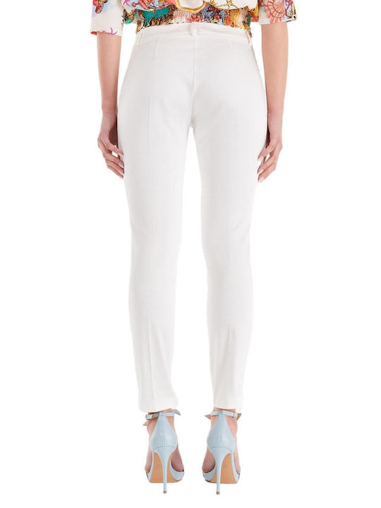Damen Stoff Hose Weiß