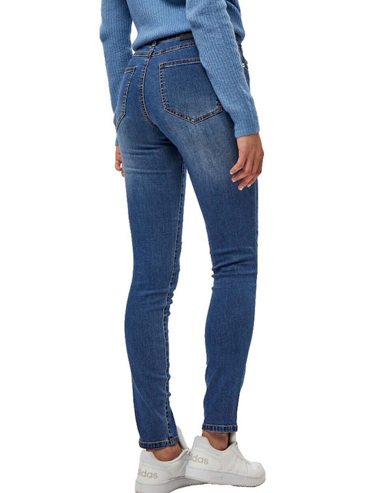 Desires Women's Jean Trousers Mid Rise in Skinny Fit