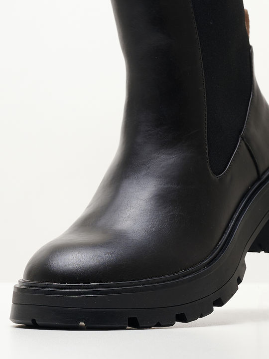 Pepe Jeans Damen Knöchelstiefel Schwarz