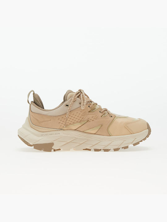 HOKA Anacapa GTX Herren Wanderschuhe Wasserdicht mit Gore-Tex Membran Beige