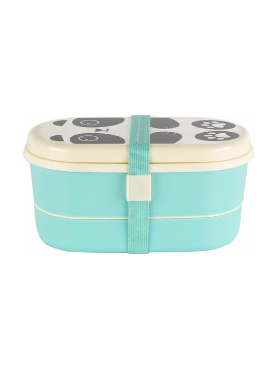 Plastic Lunch Box Multicolour