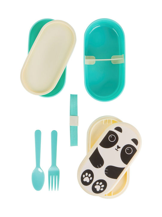 Plastic Lunch Box Multicolour