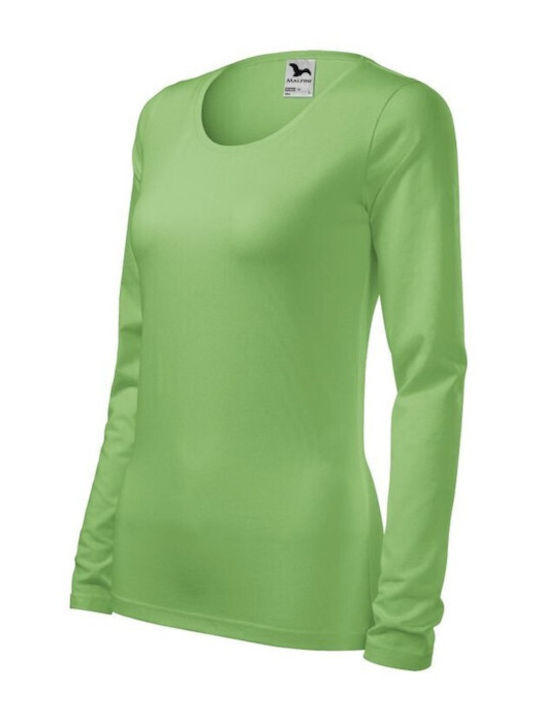 Malfini Women's Short Sleeve Promotional Blouse Green