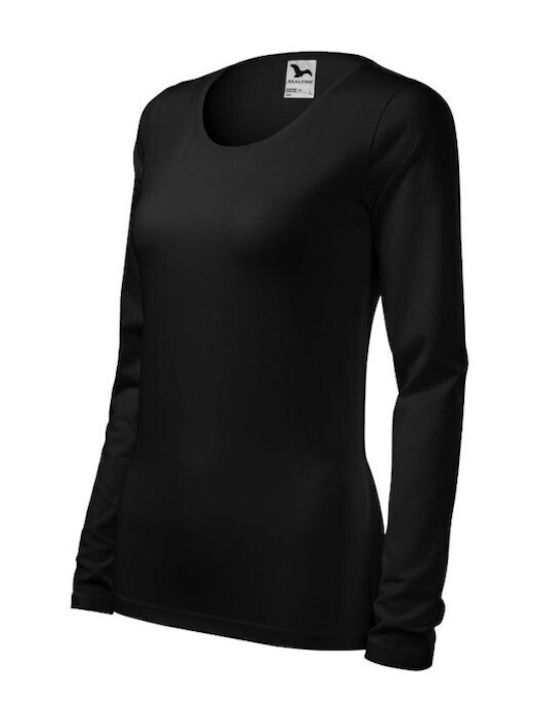 Malfini Women's Short Sleeve Promotional Blouse Black