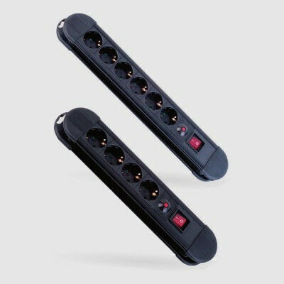 Geyer Power Strip Safety 4 Sockets with Switch and Cable 2m