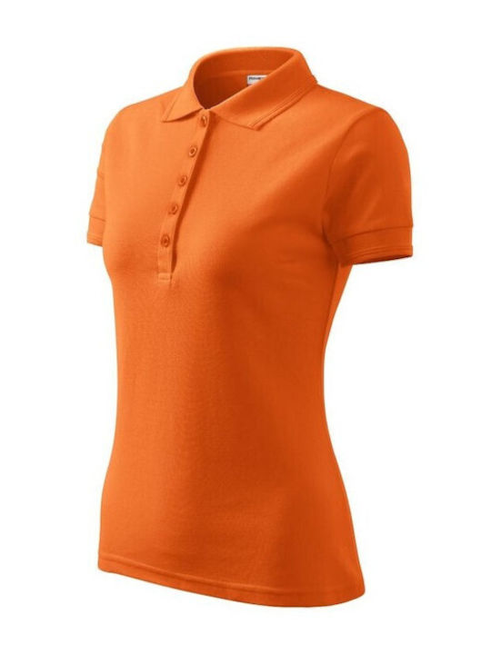 Rimeck Women's Short Sleeve Promotional Blouse Orange