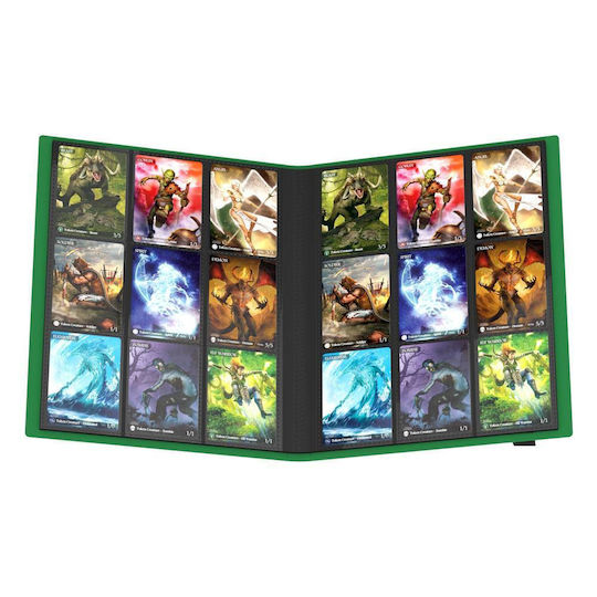 Ultimate Guard Legătură Flexxfolio 9-Buzunare Dimensiune Standard Verde