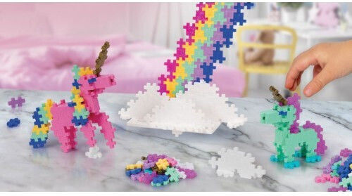 Plus Plus Unicorn Building Blocks For Ages 5+ 275 Pieces