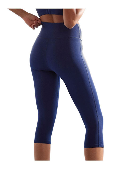 Schulung Frauen Capri Leggings Marineblau