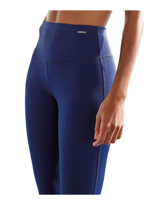 Schulung Frauen Capri Leggings Marineblau