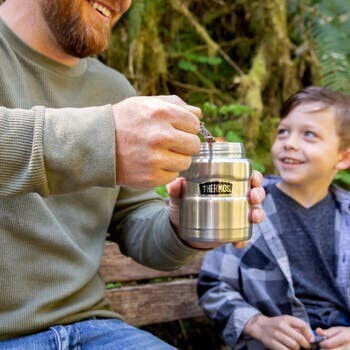 Thermos Silver Food Container 470ml