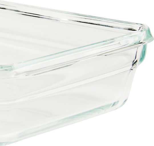Emsa Glass Lunch Box Red 850ml