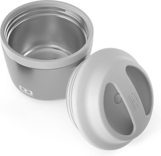 Monbento Δοχείο Φαγητού Inox Θερμός Ασημί 550ml