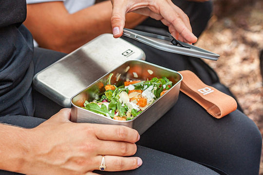 Monbento Δοχείο Φαγητού Inox Ασημί 700ml