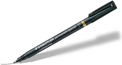 Staedtler Lumocolor Permanent Marker 0.6mm Black