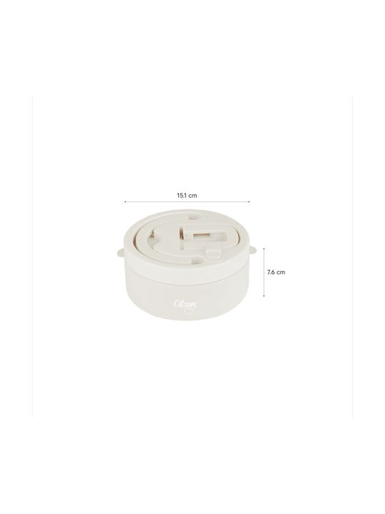 Citron Lunchbox Isolierte Lunchbox Kunststoff Gelb 400ml 1Stück