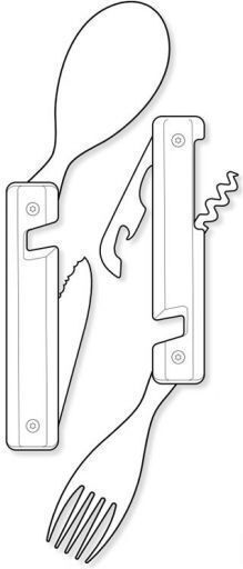 Akinod Cutlery for Camping